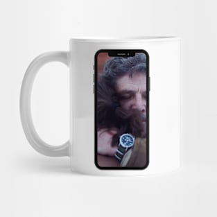 pedro pascal and bella ramsey hug Mug